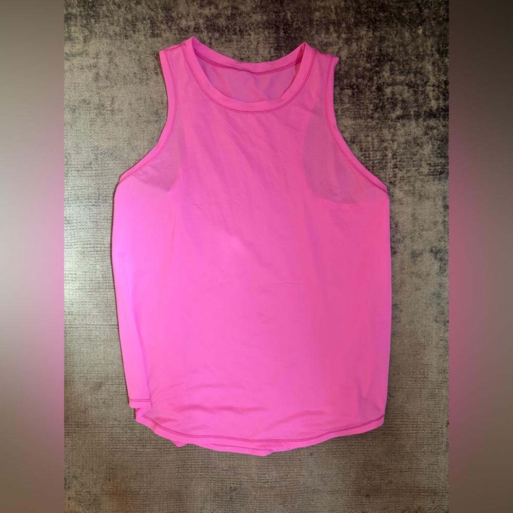 Lululemon Athletica Pink Tank Top
